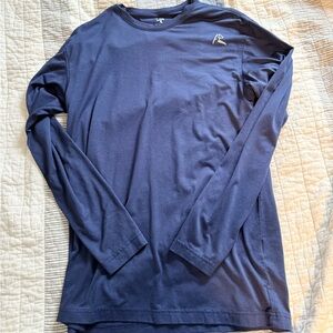 Rhoback Men's Blue Long Sleeve Tee